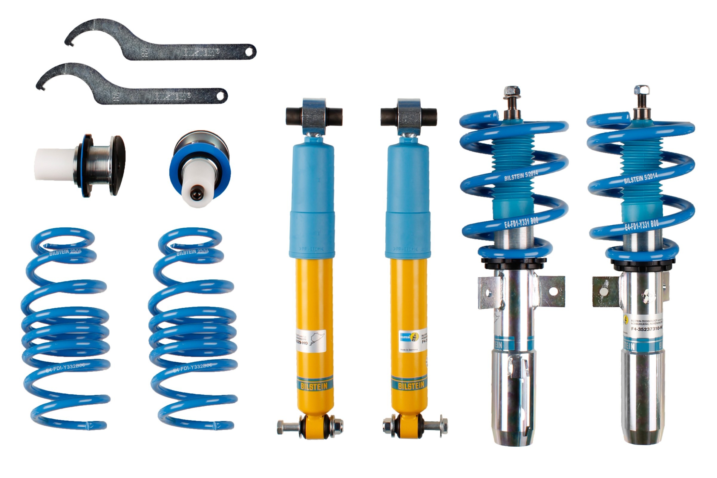 Combinés filetés Renault Megane 3 RS 250/265 Bilstein B14