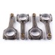 Kit 4 Bielles "KIT CAR 137,75mm" ZRP Peugeot 106/206 1.6L 16v | Code moteur : TU5J4 / TU5JP4 | Bielles forgées en "I" - 137.75x1