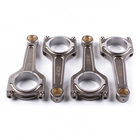 Kit 4 Bielles ZRP Opel 1.6L Turbo Z16LET / Z16LER / A16LER / A16LET / Z16LEH | Bielles forgées en "I" - 129.75x19.00 | R-OPE-005