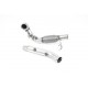 Descente Turbo suppression catalyseur/FAP Inox Milltek Volkswagen Golf MK7.5 GTi (TCR & Performance Pack Models - Avec FAP)