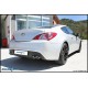 Hyundai Genesis 2L Turbo (213ch) 2011- | Silencieux arrière INOXCAR avec sortie 2 x diam. 76 RACING D+G