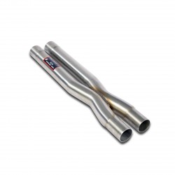 Tube Central kit "X-Pipe" (remplace silencieux central d'origine) Supersprint MASERATI Quattroporte 4.2i V8 400ch