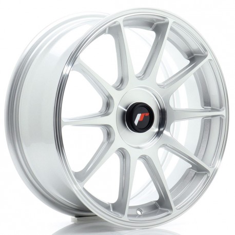 Jante Japan Racing JR11 17x7 ET20-38 Silver Machined