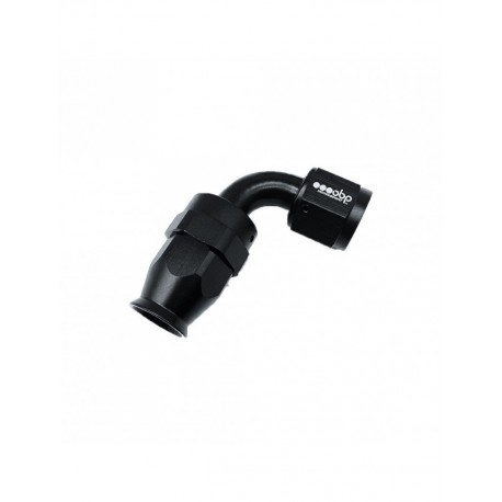 Raccord femelle 90° OBP – Type PTFE (E85)– Aluminium noir – AN6