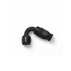 Raccord femelle 120° OBP – Type PTFE (E85)– Aluminium noir – AN6