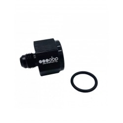Reducteur femelle OBP JIC DASH 8 vers AN-6 – Aluminium noir