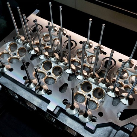 Préparation culasse VW VR6 24V 2.8L et R32 3.2L | CNC 5 Axes | Balle de Golf en "OPTION" (Dimpling)