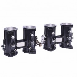 Kit 4 papillons individuels DLR – Type DCOE – Ø45 / Ø48 Empreinte type DCOE | La Paire