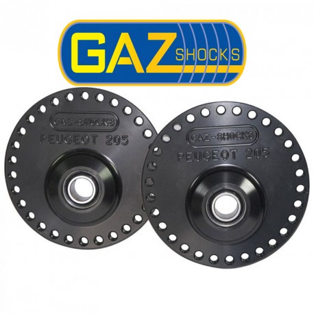 Coupelles d'amortisseur rotulé "fixe" Gaz Shock | La paire | Peugeot 205