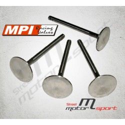 4 Soupapes echappement renforcées forgées MPI Peugeot 106 XSI | Code moteur : TU