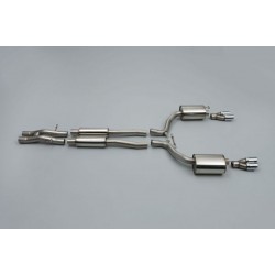 Echappement Inox Milltek Audi RS6 C6 5.0 V10 Biturbo Quattro 2008-> | Ligne après catalyseur origine