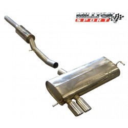 Echappement Inox Milltek Audi S3 1.8T Quattro | 1998 - 2003 | Ligne après catalyseur origine