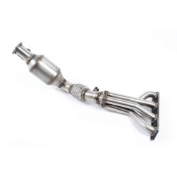 Echappement Inox Milltek Mini R53 Cooper S 2002 - 2006 | Ligne Complete avec Catalyseur Sport Hi-Flow avec silencieux intermedia