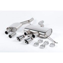 Echappement Inox Milltek Volkswagen Golf 6 R 2.0 TSI 270CV 2009-> | Ligne apres catalyseur Race 76mm