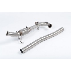 Echappement Inox Milltek Volkswagen Transporter T5 LWB 2.0 180PS BiTDI | 2010-> | Ligne après filtre à particules avec silencie
