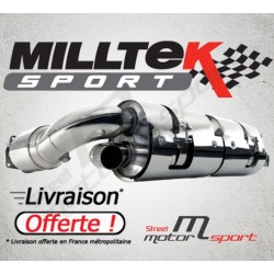 Echappement Inox Milltek BMW Serie 1 (E82) 120D M Sport Coupé 2008 - 2012 | Ligne après catalyseur origine