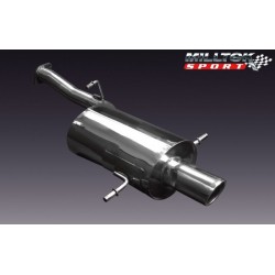 Echappement Inox Milltek Subaru Impreza 2.0 Turbo WRX et STi | 2001-> | Ligne après catalyseur origine