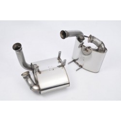 Echappement Inox Milltek Porsche 911 997 Carrera 2S et 4S | 2004 - 2008 | Silencieux Arrière Cup Version (Son proche GT3)
