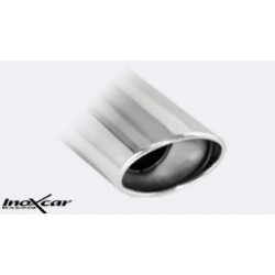 Echappement sport/route INOXCAR Racing Peugeot 206SW 1.4 16V (90ch) 2002-2006 | Silencieux arriére Street une sortie ronde Ø80mm