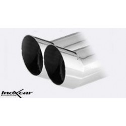 Echappement sport/route INOXCAR Racing Peugeot 307 2.0 16V (138ch) 2001-> | Silencieux arriére Street une sortie ovale Ø120x80mm