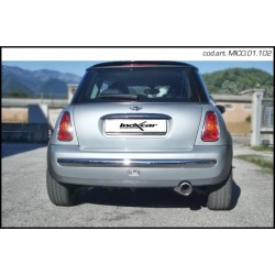 Echappement sport/route INOXCAR Racing Mini One 1.6 (90ch) 2001-2006 | Silencieux arriére une sortie Rally Ø90mm