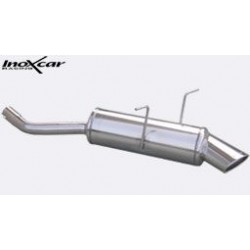 Echappement sport/route INOXCAR Racing Mini Cooper 1.6 (115ch) 2001-2006 Ø50 | Silencieux arriére Street une sortie ronde Ø102mm
