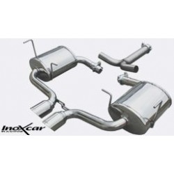 Echappement sport/route INOXCAR Racing Mini Cooper 1.6 S (170ch) 2001-2006 Ø57 | Silencieux arriére deux sorties centrales Ø80mm