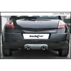 Echappement sport/route INOXCAR Racing Renault Megane II 2.0 DCi GT (150ch) 2007-> Ø50 | Silencieux arriére deux sorties central