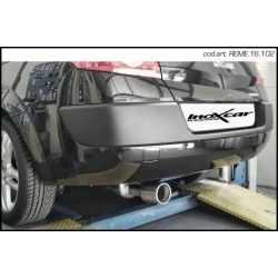 Echappement sport/route INOXCAR Racing Renault Megane II CC 1.5 DCi (105ch) 2006-> | Silencieux arriére Street deux sorties ron
