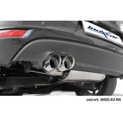 Echappement sport/route INOXCAR Racing VW Golf 6 2.0 TDI (170ch) GTD 2009-> | Tube central