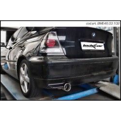 Echappement sport/route INOXCAR Racing Bmw E46 318Ti Compact (143ch) 2002-2005 | Silencieux arriére Street une sortie ronde Ø102
