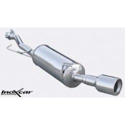 Echappement sport/route INOXCAR Racing Fiat Barchetta 1.8 (130ch) 1995-2003 | Silencieux arriére Street une sortie ronde Ø80mm