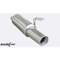 Echappement sport/route INOXCAR Racing Fiat Bravo/A (Type 182) 1.6 16V (103ch) 1995-1998 | Silencieux arriére Street une sortie 