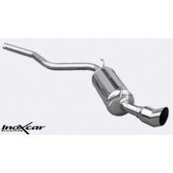 Echappement sport/route INOXCAR Racing Fiat Cinquecento 0.9 (40ch)/ 1.1 SPORTING (54ch) 1994-> | Silencieux arriére une sortie D