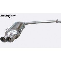Echappement sport/route INOXCAR Racing Bmw E36 320i 1992-> | Silencieux arriére Street une sortie ronde Ø80mm