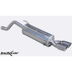 Echappement sport/route INOXCAR Racing Fiat Grande Punto (Type 199) 1.4 TURBO T-JET (120ch) 2007-> Ø50 | Tube central