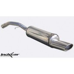 Echappement sport/route INOXCAR Racing Fiat Stilo 1.6 16V (103ch) 2001-2007 Ø52 | Silencieux arriére Street deux sorties central