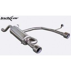 Echappement sport/route INOXCAR Racing Alfa roméo Mito 1.4 TB (120ch) 2009-> Ø50 | Tube central