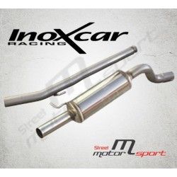 Ligne échappement Compétition INOXCAR Gr.N Peugeot 106 RALLYE, 1.6L S16 1996-2003