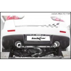 Echappement sport/route INOXCAR Racing Mitsubishi Lancer EVO X 2.0 TURBO (295ch) 2009-> | Silencieux arriére Street une sortie o