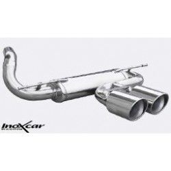 Echappement sport/route INOXCAR Racing Ford FOCUS III MK3 2.0 ST (250ch) 2012-> Ø60 | Silencieux 2 sorties ovales 120x80mm obliq