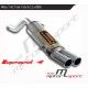 Silencieux arrière inox Mito 1.4L T-Jet 155ch 2008-> | 2 sorties ronde Ø80