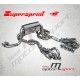Silencieux arrière inox 156 1.6L, 1.8L, 2.0L, 2.5L V6 24V, 1.9L JTD, 2.4L JTD 2003-> (Break) | 2 sorties Ø70