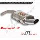 Silencieux arrière inox 156 2.4L JTD 175ch 2003-> (Berline) | 1 sortie ovale 145x95