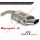 Silencieux arrière inox 156 GTA 3.2L V6 (Berline+Break) | 1 sortie ovale 145x95 "Racing"