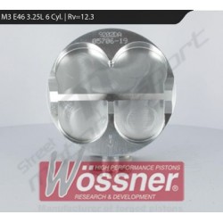 Pistons Forgés Wössner BMW M3 E46 3.25L 6 Cyl. | Rv=12.3